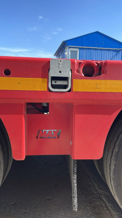 Низкорамный раздвижной полуприцеп трал (тяжеловоз) MAX TRAILER (FAYMONVILLE) F-S46-1AAB детальное фото - Spec-Trucks