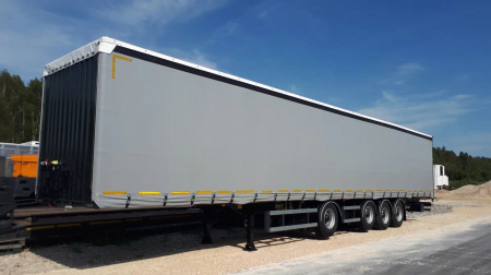 Шторно-бортовой полуприцеп ТОНАР Т4-16V 97882 с закладными под коники 4 оси детальное фото - Spec-Trucks