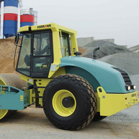 Тяжелый грунтовый каток AMMANN ASC 130D 13 тонн детальное фото - Spec-Trucks