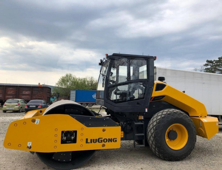Тяжелый грунтовый каток LIUGONG CLG6616E 16 тонн детальное фото - Spec-Trucks