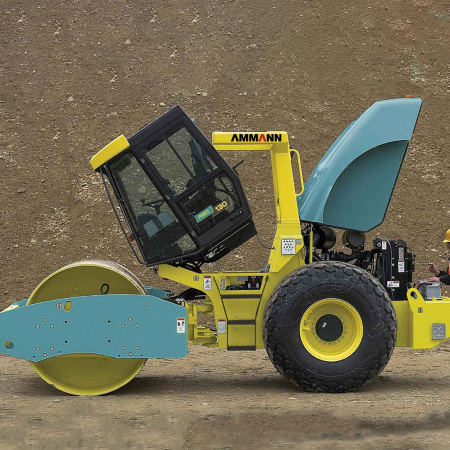 Тяжелый грунтовый каток AMMANN ASC 130D 13 тонн детальное фото - Spec-Trucks