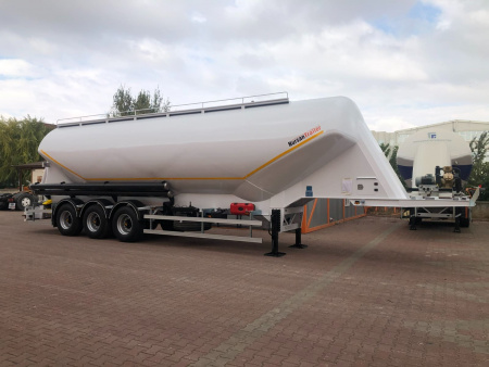 Полуприцеп кормовоз NURSAN 3ANRS 48 м3 алюминиевый детальное фото - Spec-Trucks