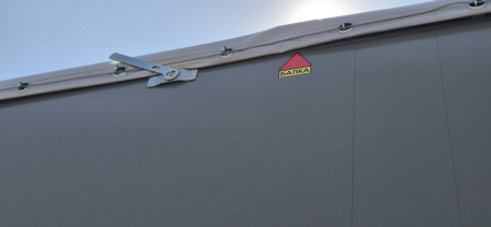 Самосвальный полуприцеп САТ 150 90 м3 с подвижным полом детальное фото - Spec-Trucks