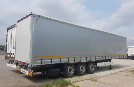 Шторный полуприцеп KRONE Profi Liner с кониками детальное фото - Spec-Trucks