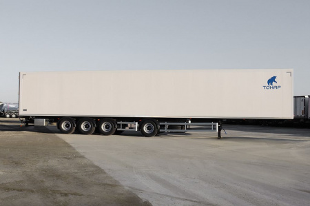 Изотермический полуприцеп Тонар R4-16V 97855 41 Европаллет 4 оси детальное фото - Spec-Trucks