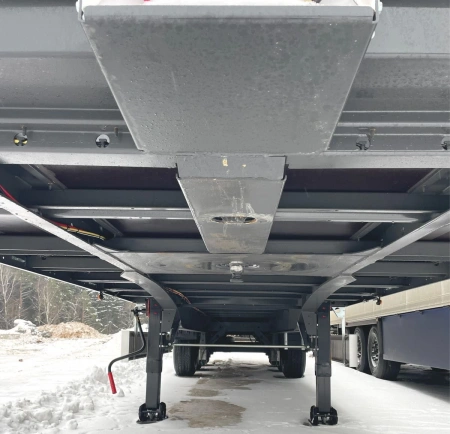 Шторно-бортовой полуприцеп FLIEGL SDS 350 с кониками детальное фото - Spec-Trucks