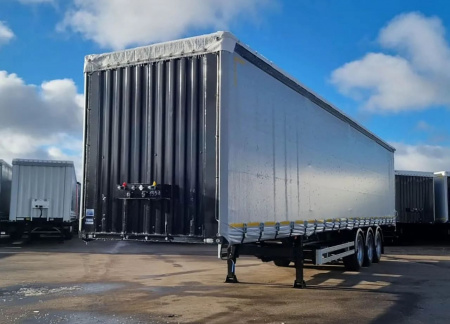 Тентованный полуприцеп ТОНАР Т3-13 9888 шторно-бортовой с закладными под коники детальное фото - Spec-Trucks