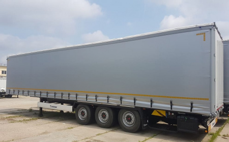 Тентованный полуприцеп KRONE Profi Liner шторный с кониками детальное фото - Spec-Trucks