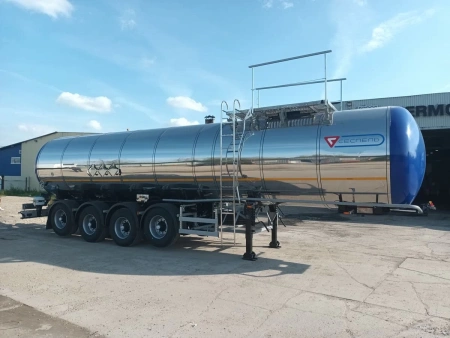 Полуприцеп битумовоз Сеспель SF4B32 32 м3 4 оси детальное фото - Spec-Trucks