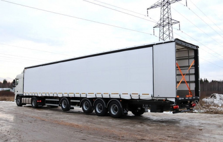 Шторно-бортовой полуприцеп ТОНАР Т4-16V 97882 с закладными под коники 4 оси детальное фото - Spec-Trucks