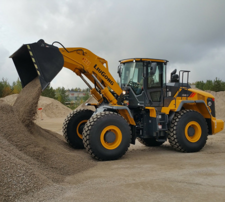 Универсальный погрузчик 5,5 тонн LiuGong CLG856H детальное фото - Spec-Trucks