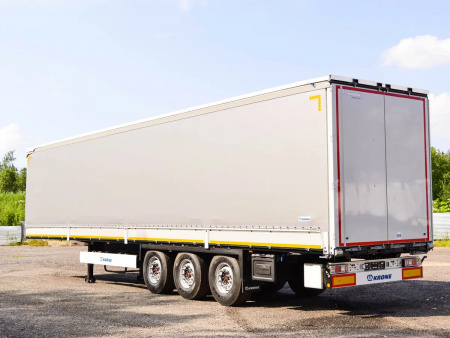 Тентованный полуприцеп KRONE Profi Liner шторно-бортовой с кониками детальное фото - Spec-Trucks