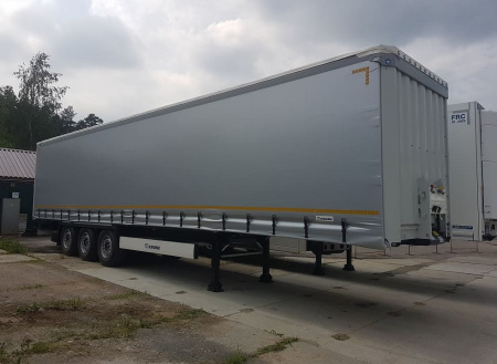 Шторный полуприцеп KRONE Profi Liner с кониками детальное фото - Spec-Trucks
