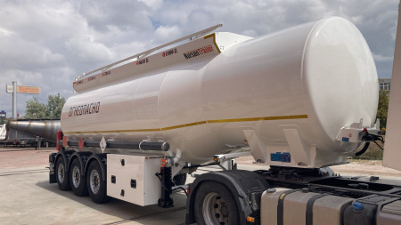 Полуприцеп бензовоз NURSAN 3ANRS 33 м3 алюминиевый детальное фото - Spec-Trucks