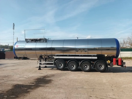 Полуприцеп битумовоз Сеспель SF4B32 32 м3 4 оси детальное фото - Spec-Trucks