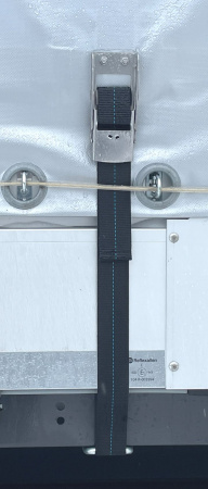 Шторно-бортовой полуприцеп FLIEGL SDS 350 с кониками детальное фото - Spec-Trucks