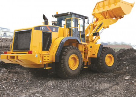 Универсальный погрузчик 7 тонн LiuGong CLG877H детальное фото - Spec-Trucks