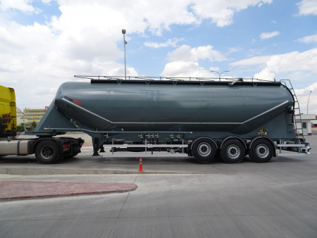 Полуприцеп кормовоз NURSAN 3ANRS 48 м3 алюминиевый детальное фото - Spec-Trucks