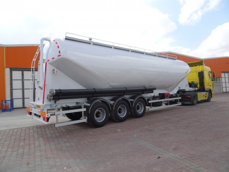 Полуприцеп муковоз NURSAN 3ANRS 48 м3 алюминиевый детальное фото - Spec-Trucks