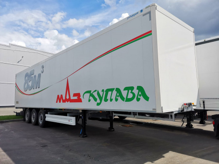 Изотермический полуприцеп КУПАВА 930011 на шасси МАЗ детальное фото - Spec-Trucks