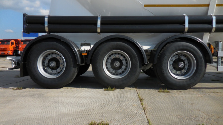 Полуприцеп муковоз Сеспель SF3U48 48 м3 алюминиевый детальное фото - Spec-Trucks