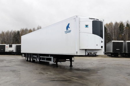 Полуприцеп рефрижератор Тонар R4-16V 97855 41 Европаллет 4 оси детальное фото - Spec-Trucks