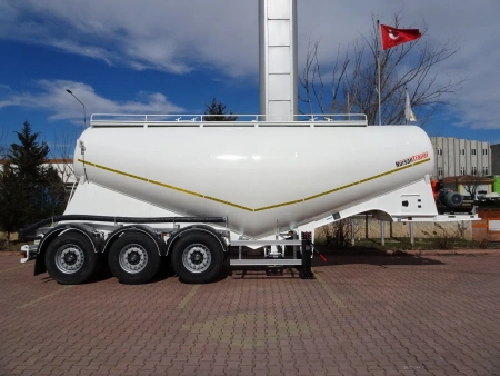 Полуприцеп материаловоз NURSAN 3ANRS 35 м3 детальное фото - Spec-Trucks