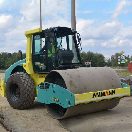 Тяжелый грунтовый каток AMMANN ARS 122 12 тонн детальное фото - Spec-Trucks
