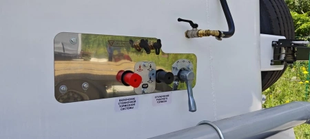 Полуприцеп цементовоз СЕСПЕЛЬ SF4U34 34 м3 4 оси алюминиевый детальное фото - Spec-Trucks