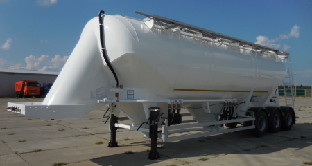 Полуприцеп муковоз Сеспель SF3U48 48 м3 алюминиевый детальное фото - Spec-Trucks