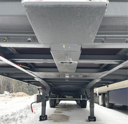 Шторно-бортовой полуприцеп FLIEGL SDS 350 с кониками детальное фото - Spec-Trucks