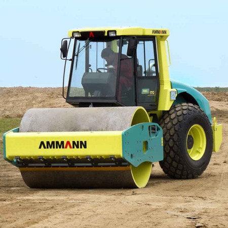 Тяжелый грунтовый каток AMMANN ASC 170D 17 тонн детальное фото - Spec-Trucks