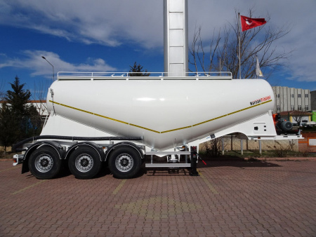 Полуприцеп цементовоз NURSAN 3ANRS 35 м3 детальное фото - Spec-Trucks