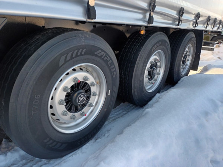 Тентованный полуприцеп FLIEGL SDS 350 шторный с кониками детальное фото - Spec-Trucks