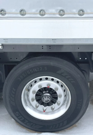 Шторно-бортовой полуприцеп FLIEGL SDS 350 с кониками детальное фото - Spec-Trucks