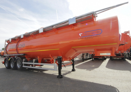 Полуприцеп бензовоз СЕСПЕЛЬ SF3332 32 м3 алюминиевый детальное фото - Spec-Trucks