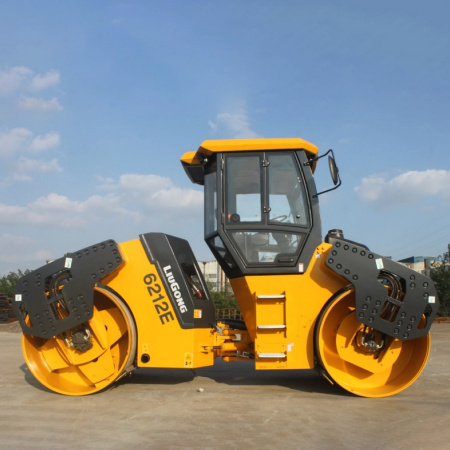 Асфальтовый каток LiuGong CLG6212E двухвальцовый 12 тонн детальное фото - Spec-Trucks