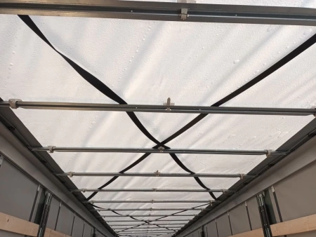 Шторный полуприцеп FLIEGL SDS 350 с кониками детальное фото - Spec-Trucks