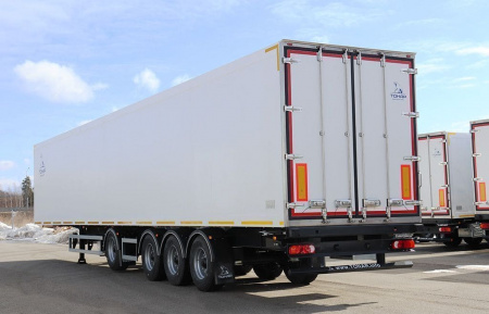 Полуприцеп рефрижератор Тонар R4-16V 97855 41 Европаллет 4 оси детальное фото - Spec-Trucks