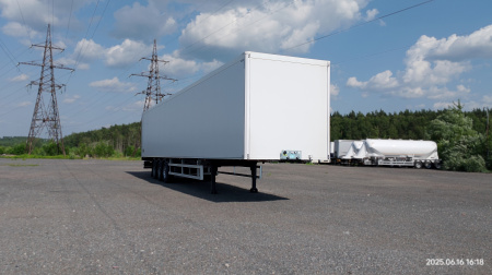 Изотермический полуприцеп КУПАВА 93SAT0 (9SAT3) 41 Европаллет детальное фото - Spec-Trucks