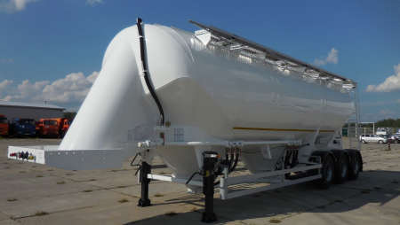 Полуприцеп муковоз Сеспель SF3U48 48 м3 алюминиевый детальное фото - Spec-Trucks