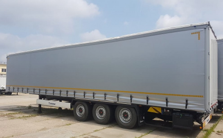 Шторный полуприцеп KRONE Profi Liner с кониками детальное фото - Spec-Trucks