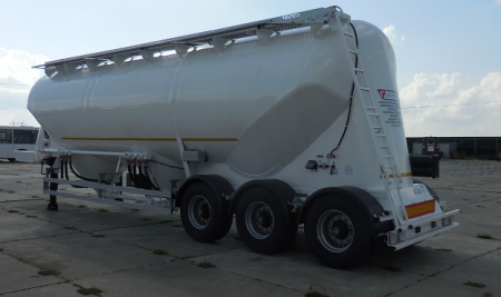 Полуприцеп муковоз Сеспель SF3U48 48 м3 алюминиевый детальное фото - Spec-Trucks