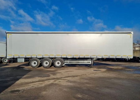 Тентованный полуприцеп ТОНАР Т3-13 9888 шторно-бортовой с закладными под коники детальное фото - Spec-Trucks