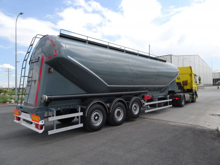 Полуприцеп кормовоз NURSAN 3ANRS 48 м3 алюминиевый детальное фото - Spec-Trucks