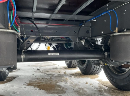 Шторно-бортовой полуприцеп FLIEGL SDS 350 с кониками детальное фото - Spec-Trucks