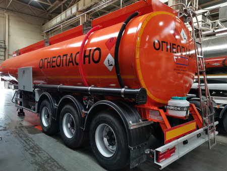 Полуприцеп бензовоз СЕСПЕЛЬ SF3332 32 м3 алюминиевый детальное фото - Spec-Trucks