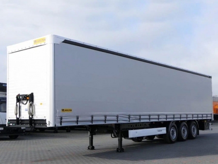 Шторный полуприцеп Wielton NS 3K с кониками детальное фото - Spec-Trucks