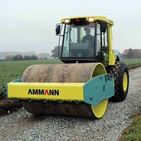 Тяжелый грунтовый каток AMMANN ASC 130D 13 тонн детальное фото - Spec-Trucks