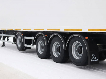 Изотермический полуприцеп Тонар R4-16V 97855 41 Европаллет 4 оси детальное фото - Spec-Trucks